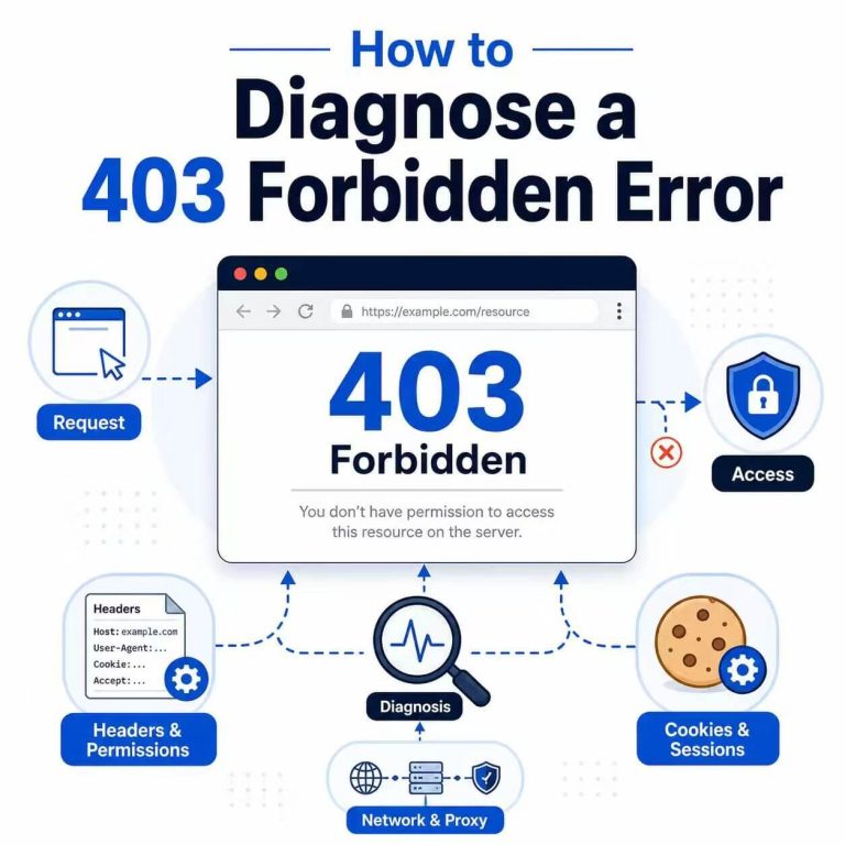 How to Diagnose and Fix a 403 Forbidden Error