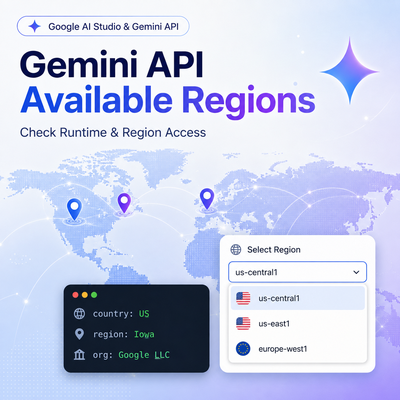 Gemini API available regions and runtime region access checks