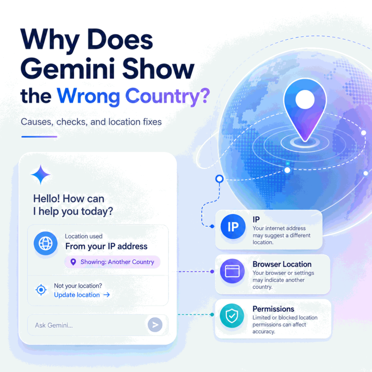 Gemini wrong country and location mismatch troubleshooting cover